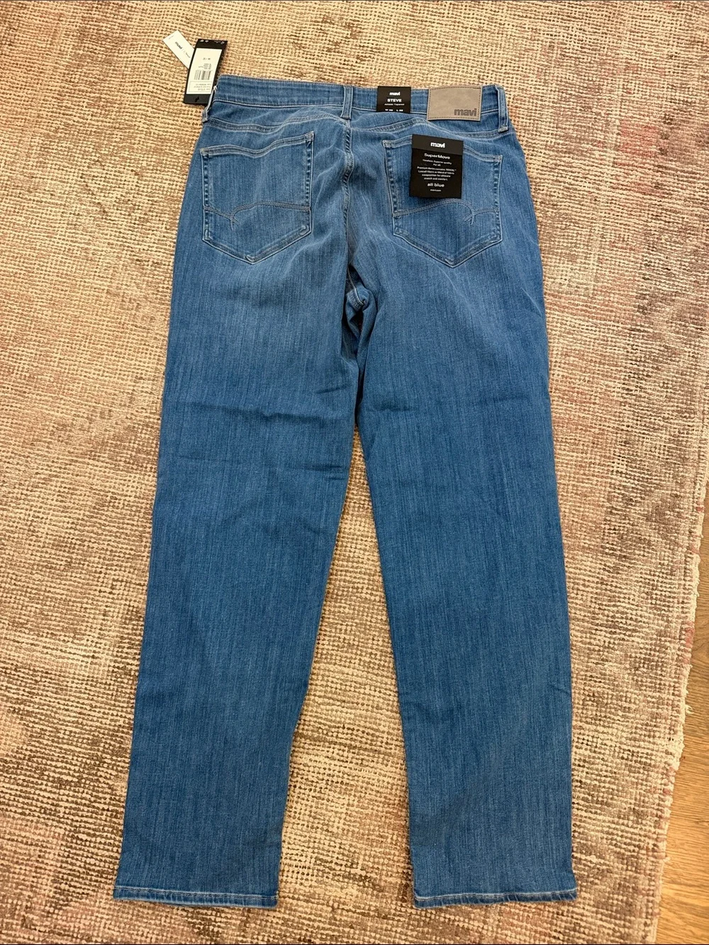 Mavi Men's Slim Fit Jeans in Mid Blue Wash